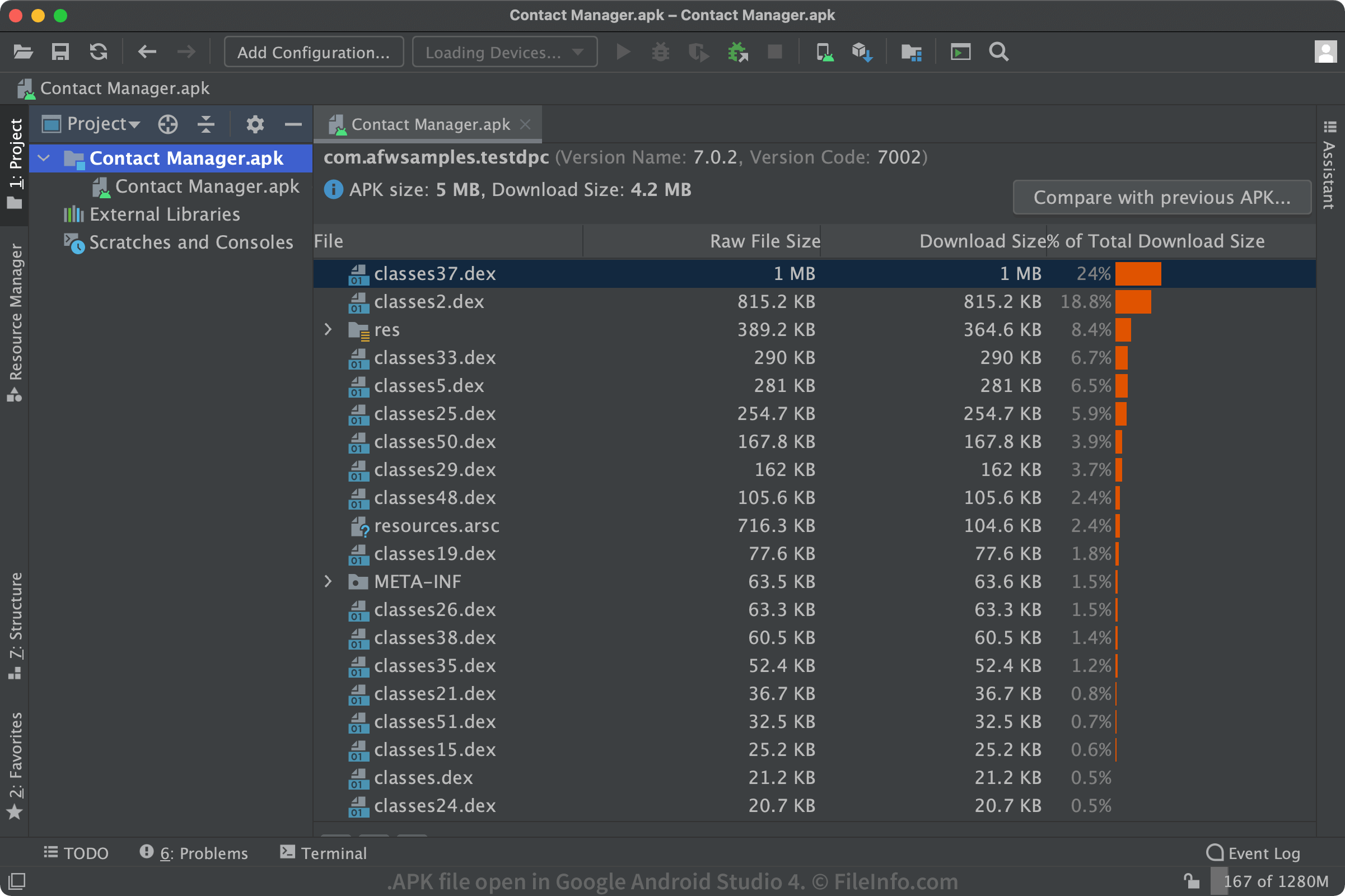 Where are the APK files